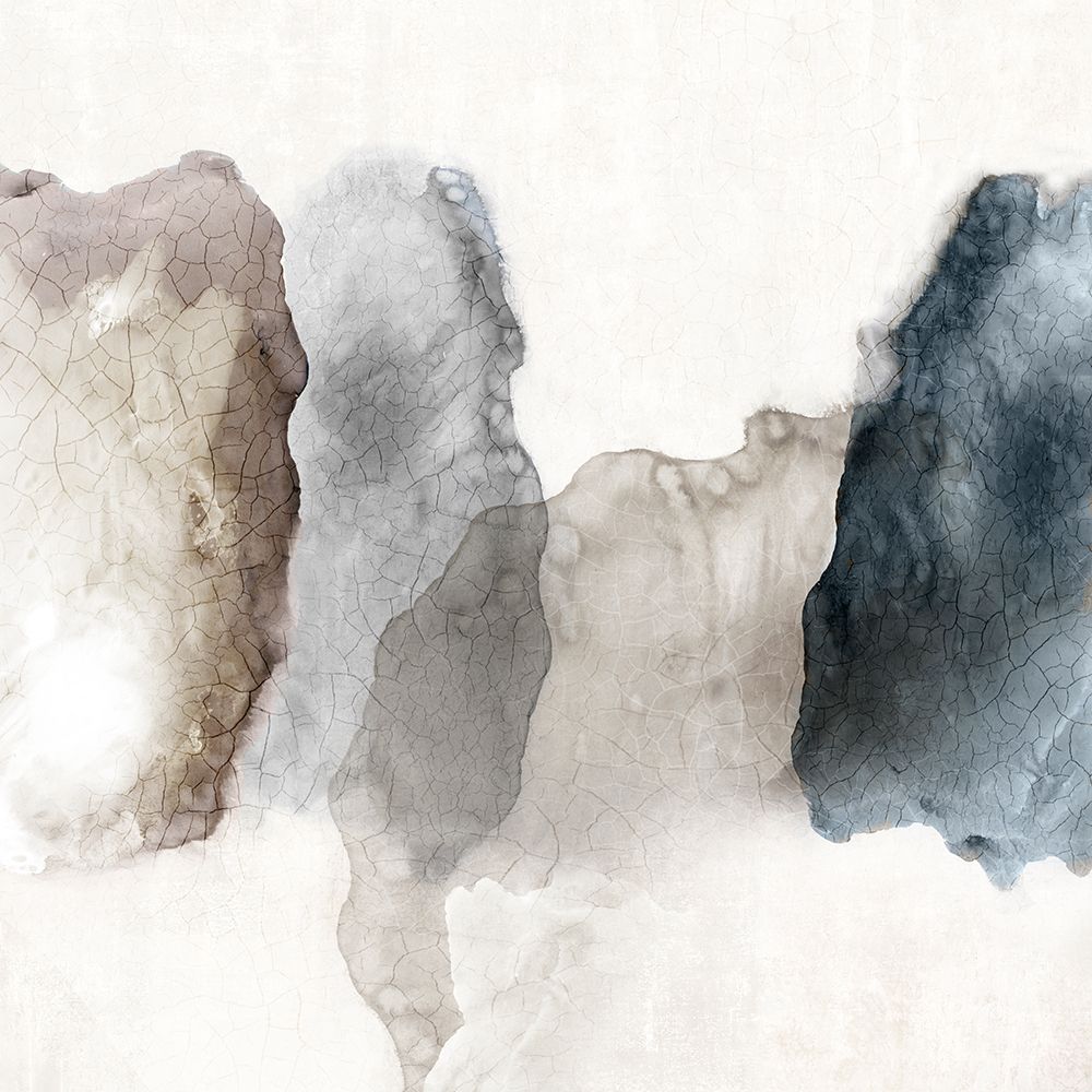 Crackle Shapes II art print by PI Studio for $57.95 CAD