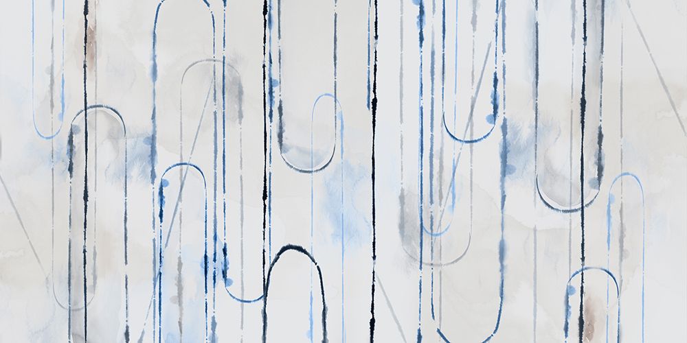 Blue Paper Clips art print by PI Studio for $57.95 CAD