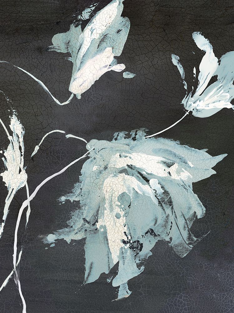 Blue Flora II art print by PI Studio for $57.95 CAD