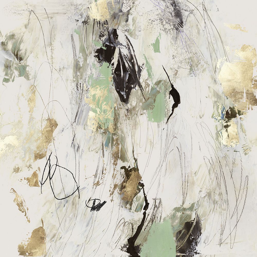 Golden Scratches art print by PI Studio for $57.95 CAD