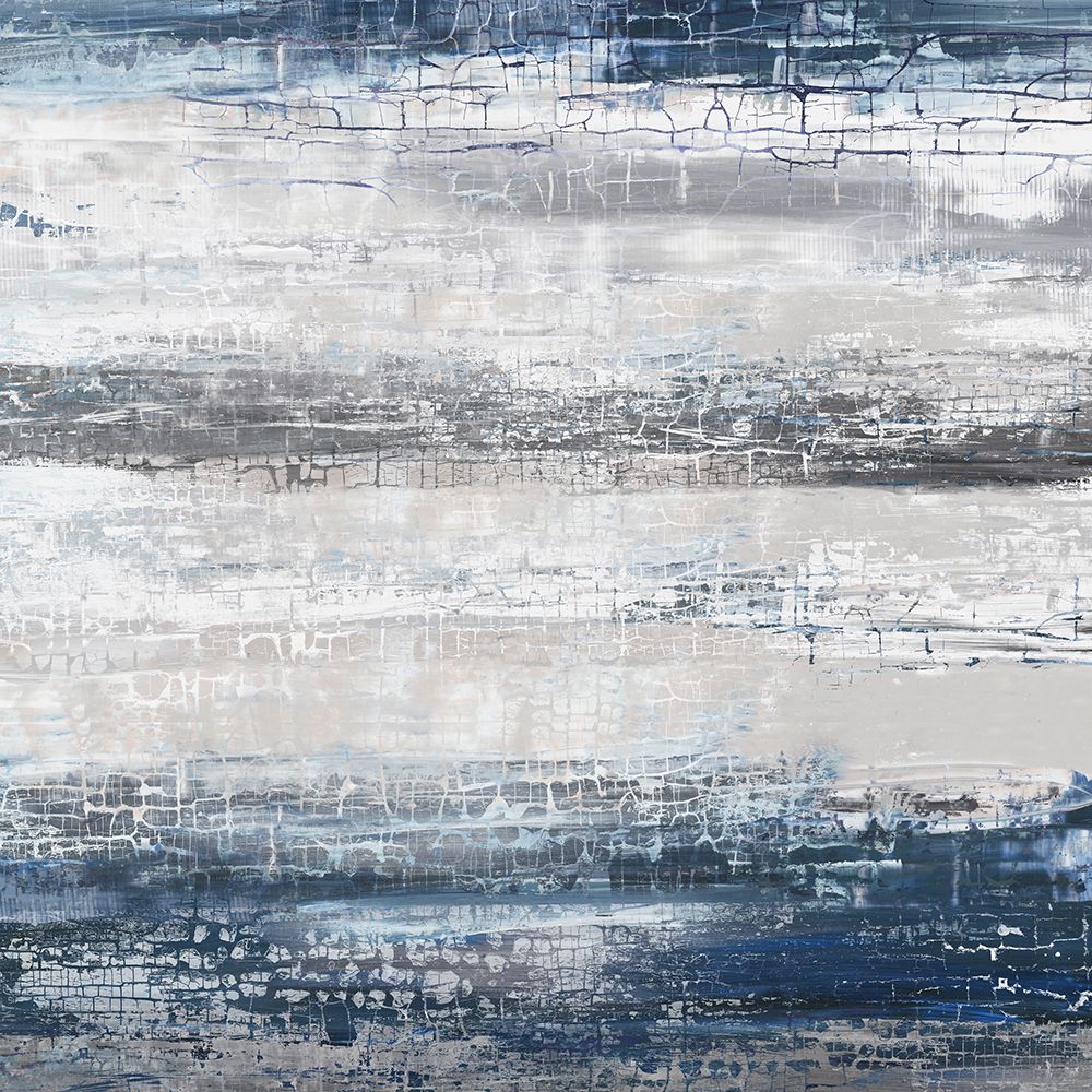 Navy Stripes II art print by PI Studio for $57.95 CAD