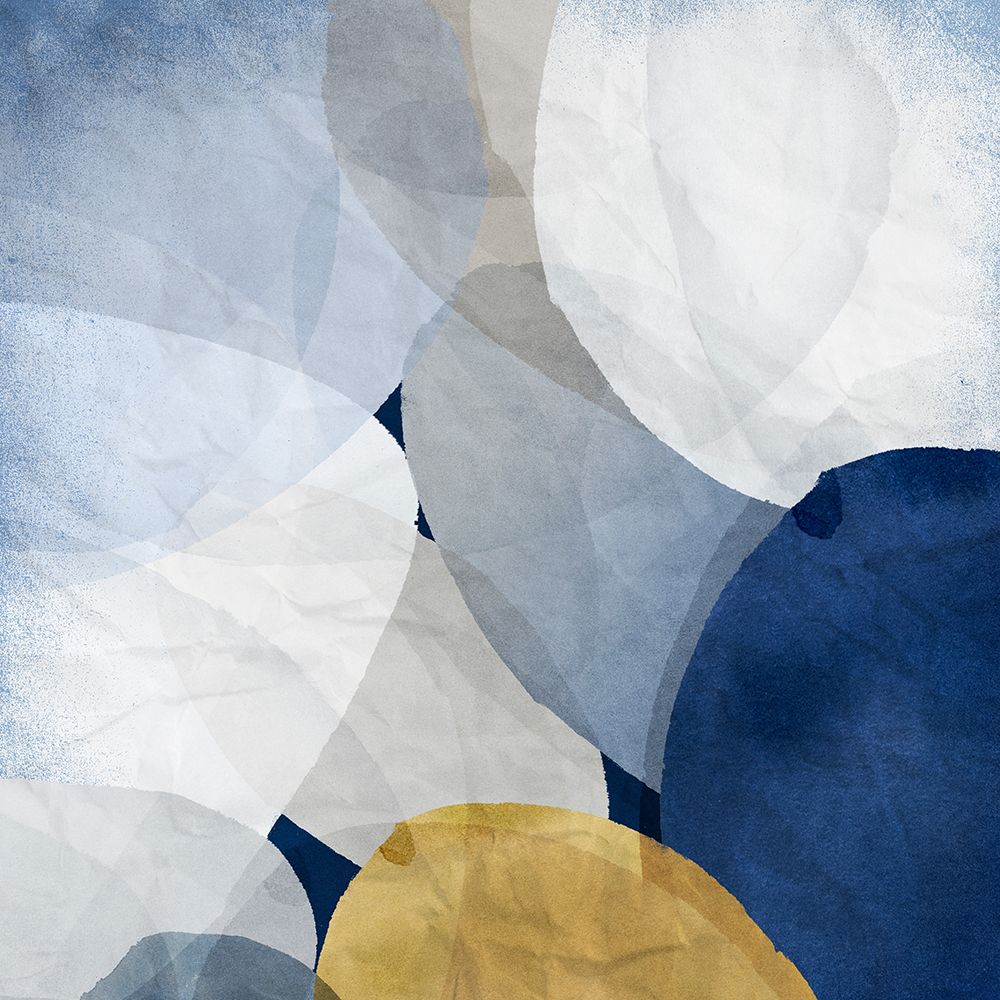 Blue Bubbles I art print by PI Studio for $57.95 CAD
