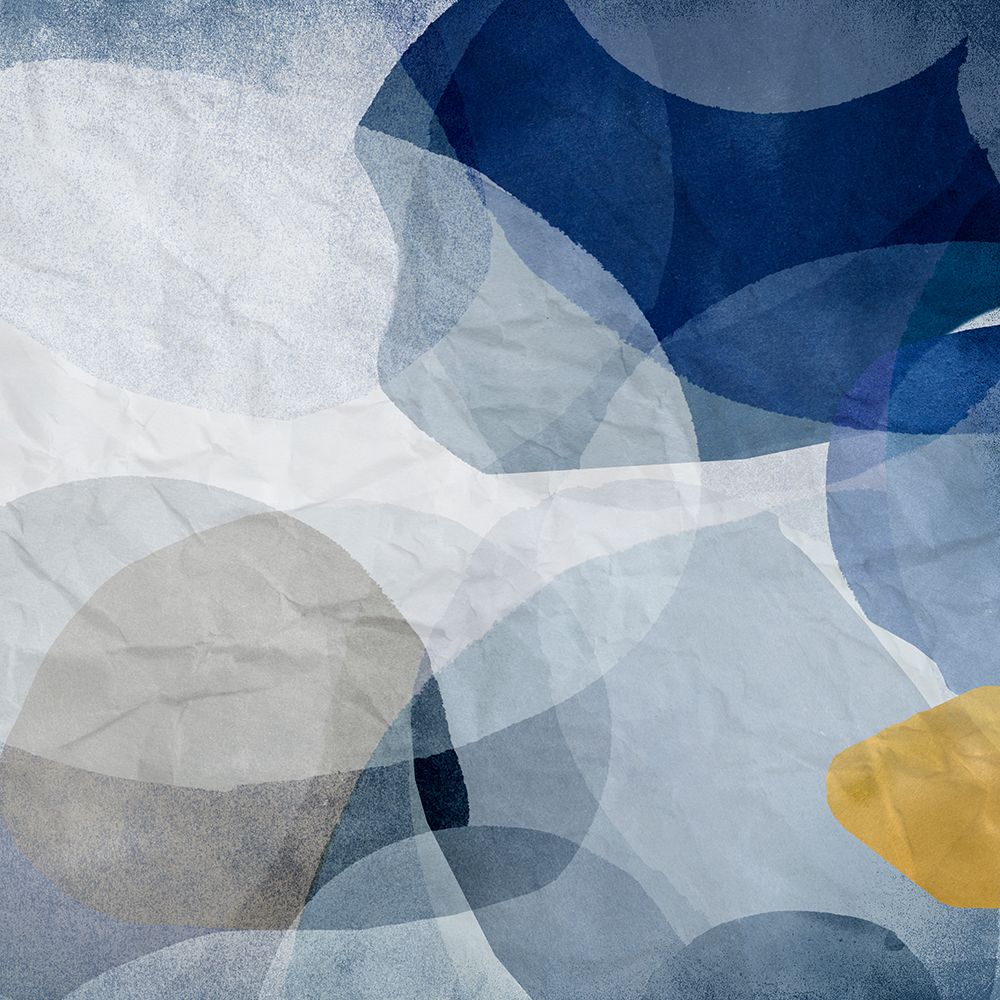 Blue Bubbles II art print by PI Studio for $57.95 CAD