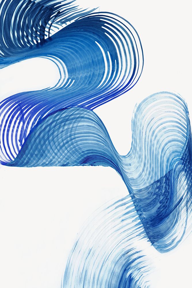 Blue Swag II art print by PI Studio for $57.95 CAD