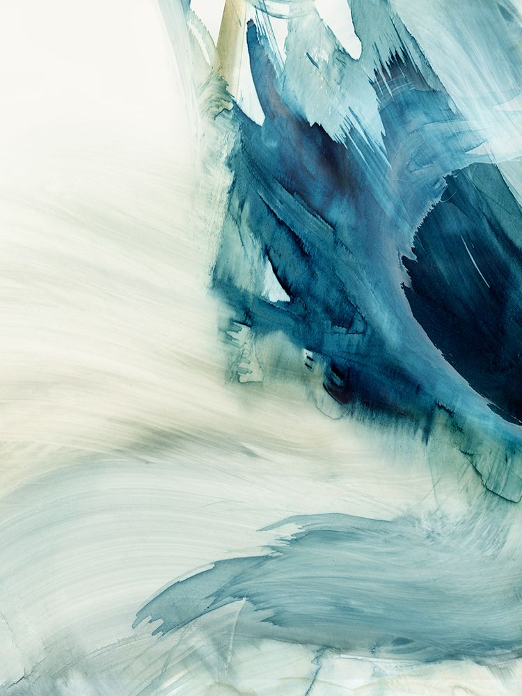 Blue Implosion I art print by PI Studio for $57.95 CAD