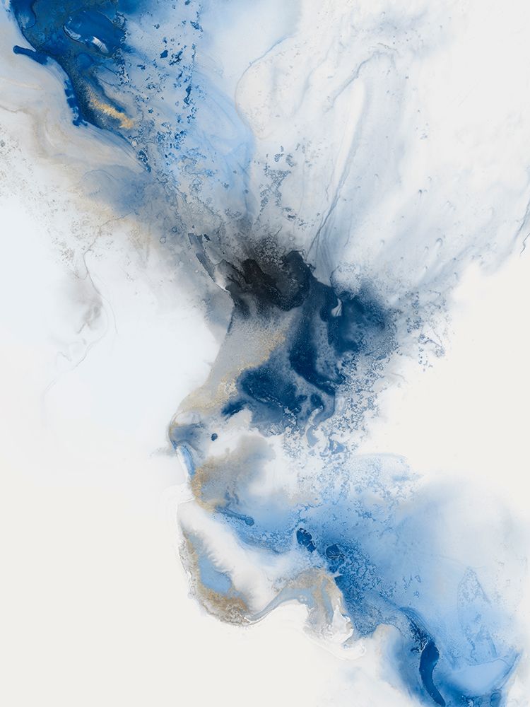 Watercolour Blue I art print by PI Studio for $57.95 CAD
