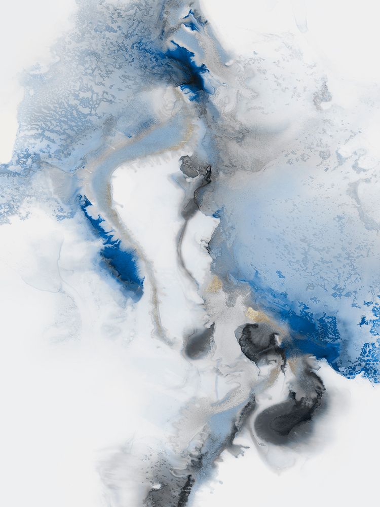 Watercolour Blue II art print by PI Studio for $57.95 CAD