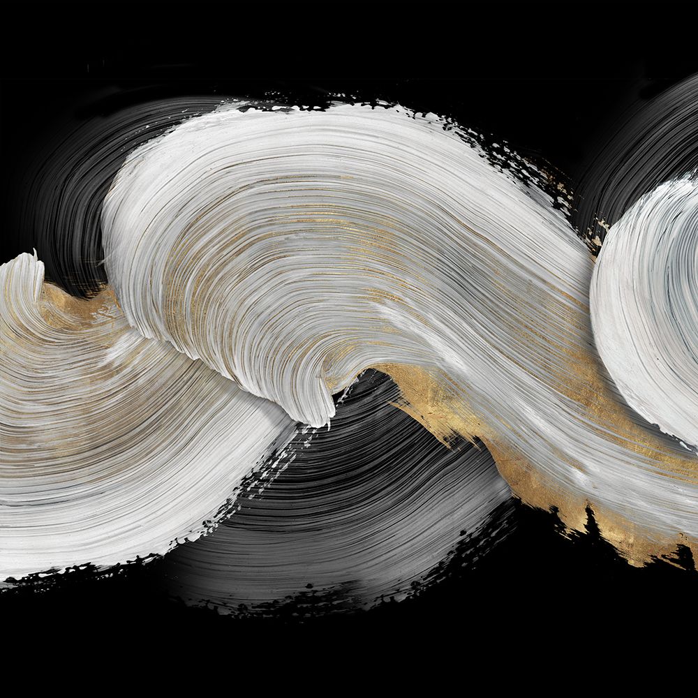 White Swirls art print by PI Studio for $57.95 CAD
