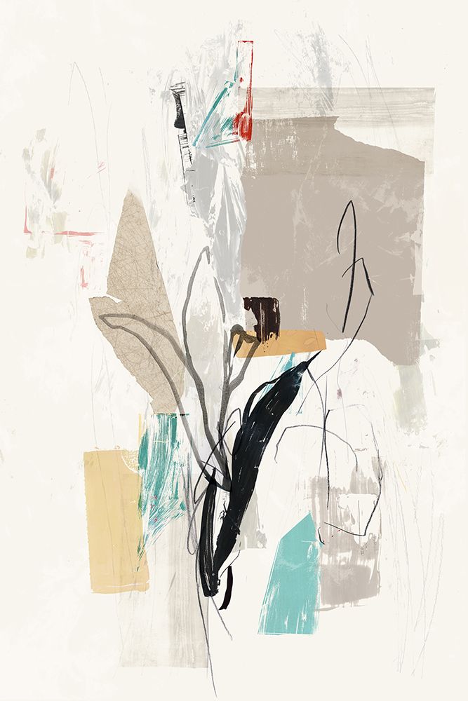 Simple Flower I art print by PI Studio for $57.95 CAD