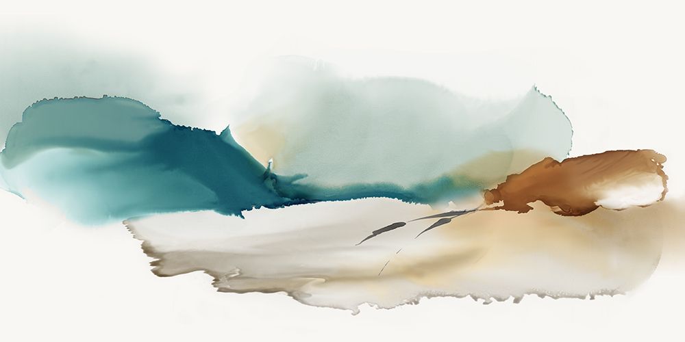 Inky Blue Mountains art print by PI Studio for $57.95 CAD