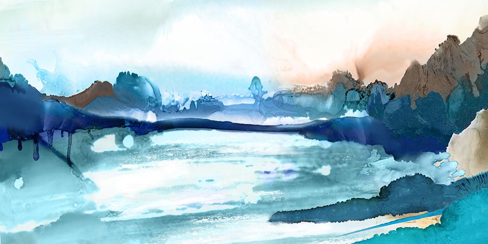 Aurora Landscape art print by PI Studio for $57.95 CAD