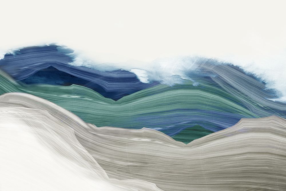 Mountain Swirl art print by PI Studio for $57.95 CAD