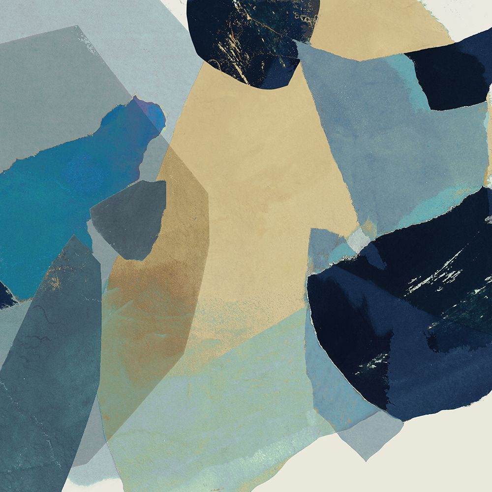 Blue Tissue Paper II art print by PI Studio for $57.95 CAD