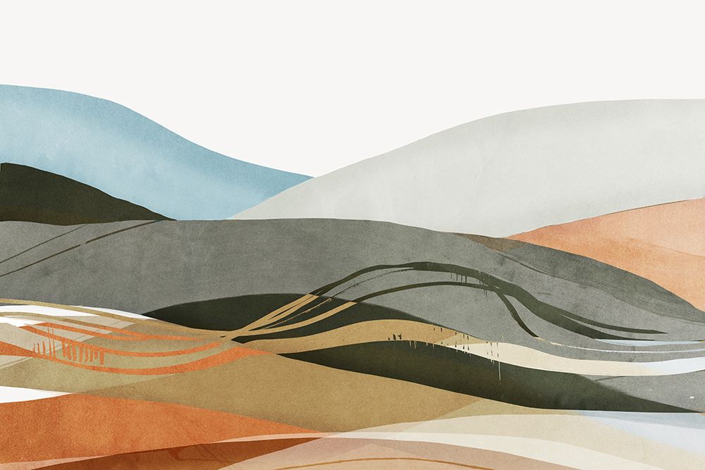 Desert Dunes I art print by PI Studio for $57.95 CAD