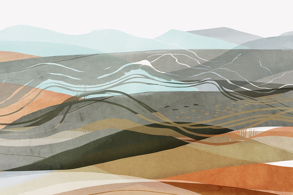 Desert Dunes II art print by PI Studio for $57.95 CAD