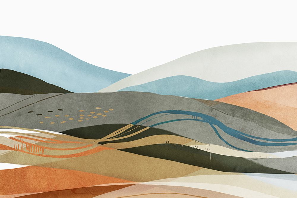 Desert Dunes III art print by PI Studio for $57.95 CAD