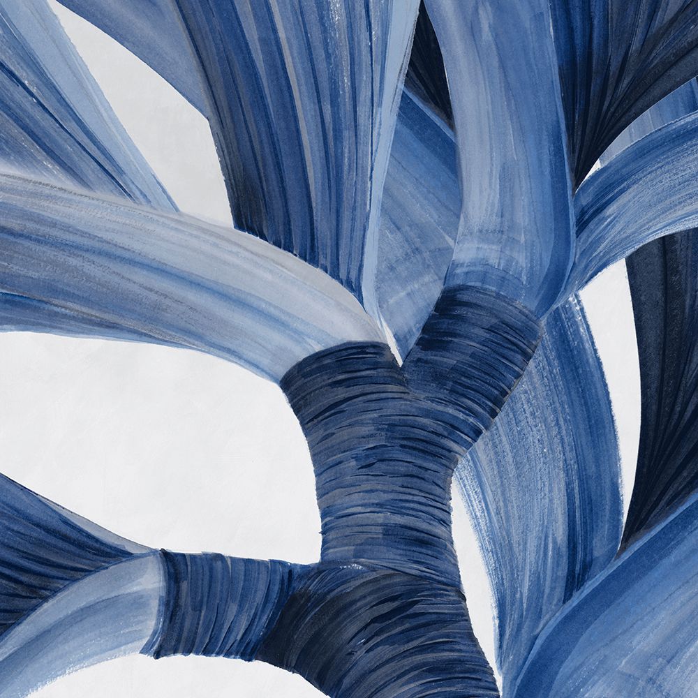 Blue Tropical Steam I art print by PI Studio for $57.95 CAD