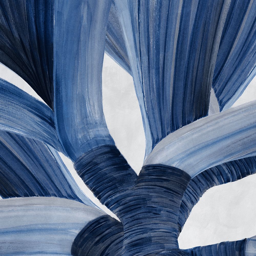 Blue Tropical Steam II art print by PI Studio for $57.95 CAD