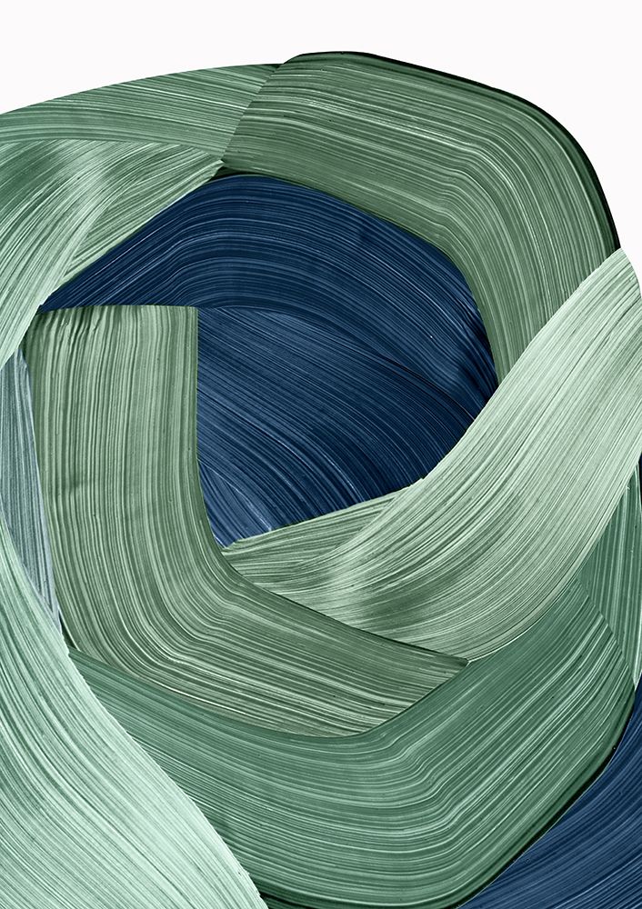 Harmonious Green II art print by PI Studio for $57.95 CAD