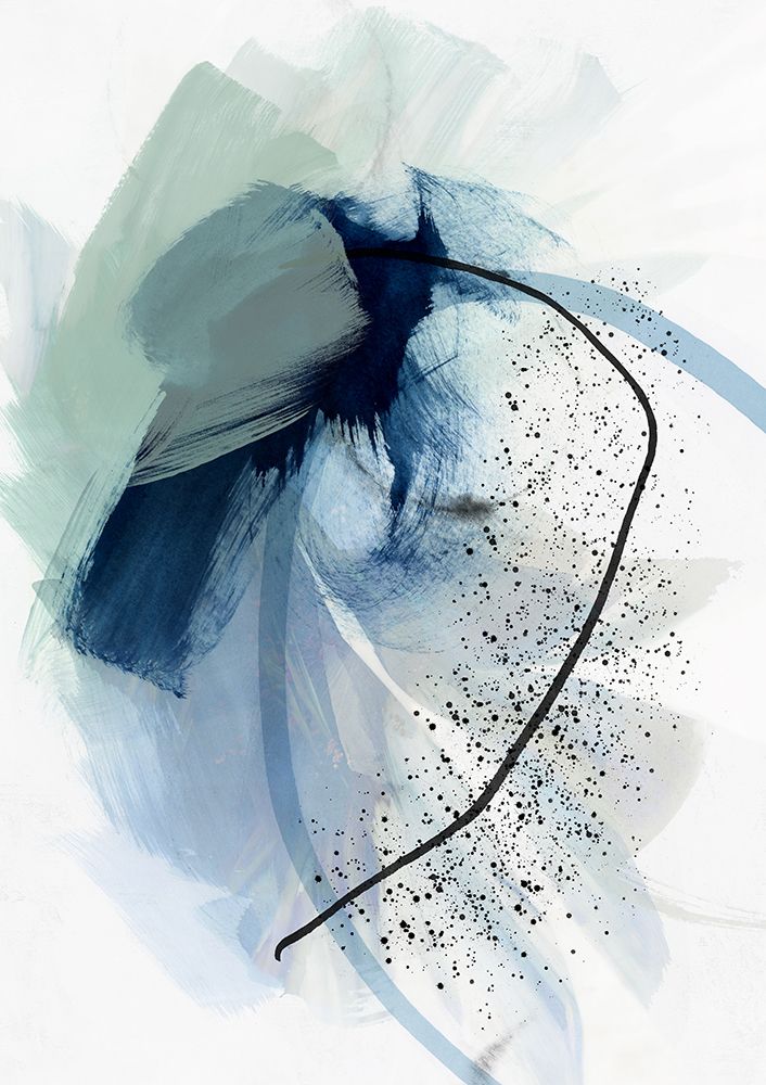 Blue Bliss art print by PI Studio for $57.95 CAD