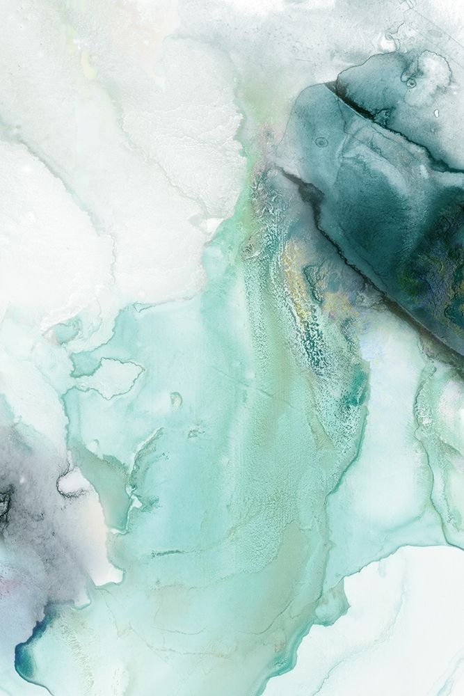 Folding Teal Sheer II art print by PI Studio for $57.95 CAD