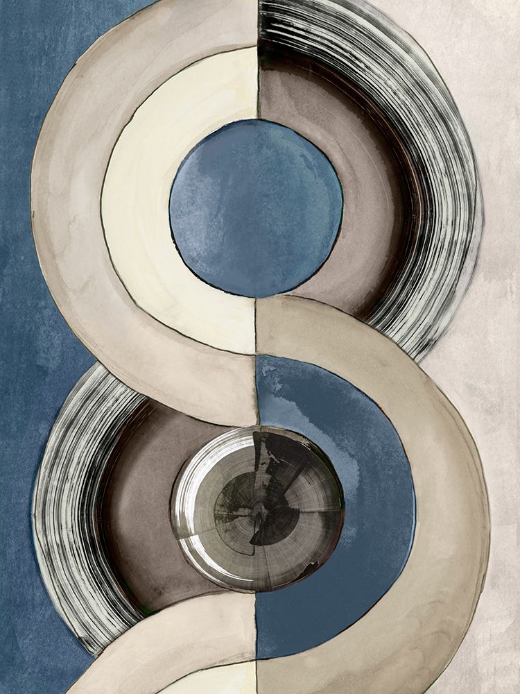 Geometric Cool I art print by PI Studio for $57.95 CAD