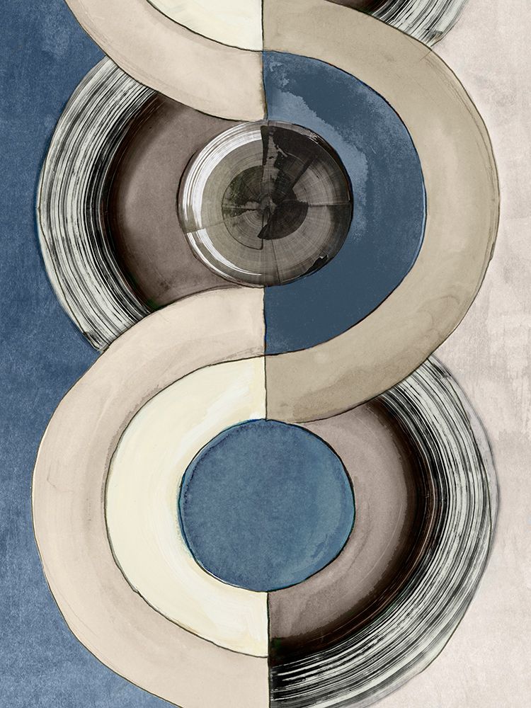 Geometric Cool II art print by PI Studio for $57.95 CAD