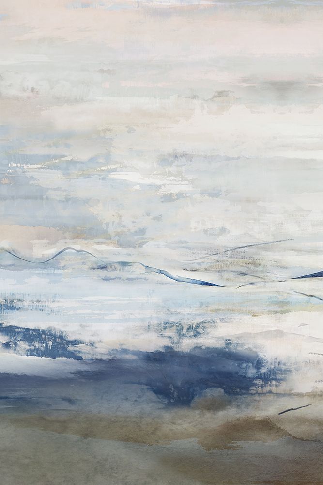 Cobalt Horizons II art print by PI Studio for $57.95 CAD