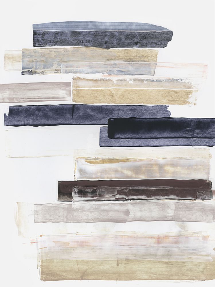 Stripes of Blue art print by PI Studio for $57.95 CAD