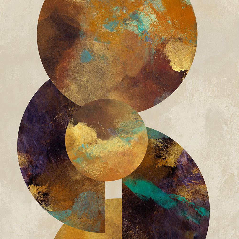 Patina Plates I art print by PI Studio for $57.95 CAD