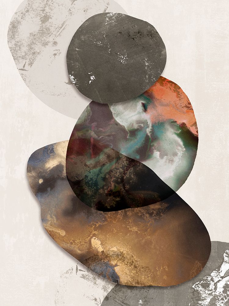 Metallic Fusion I art print by PI Studio for $57.95 CAD