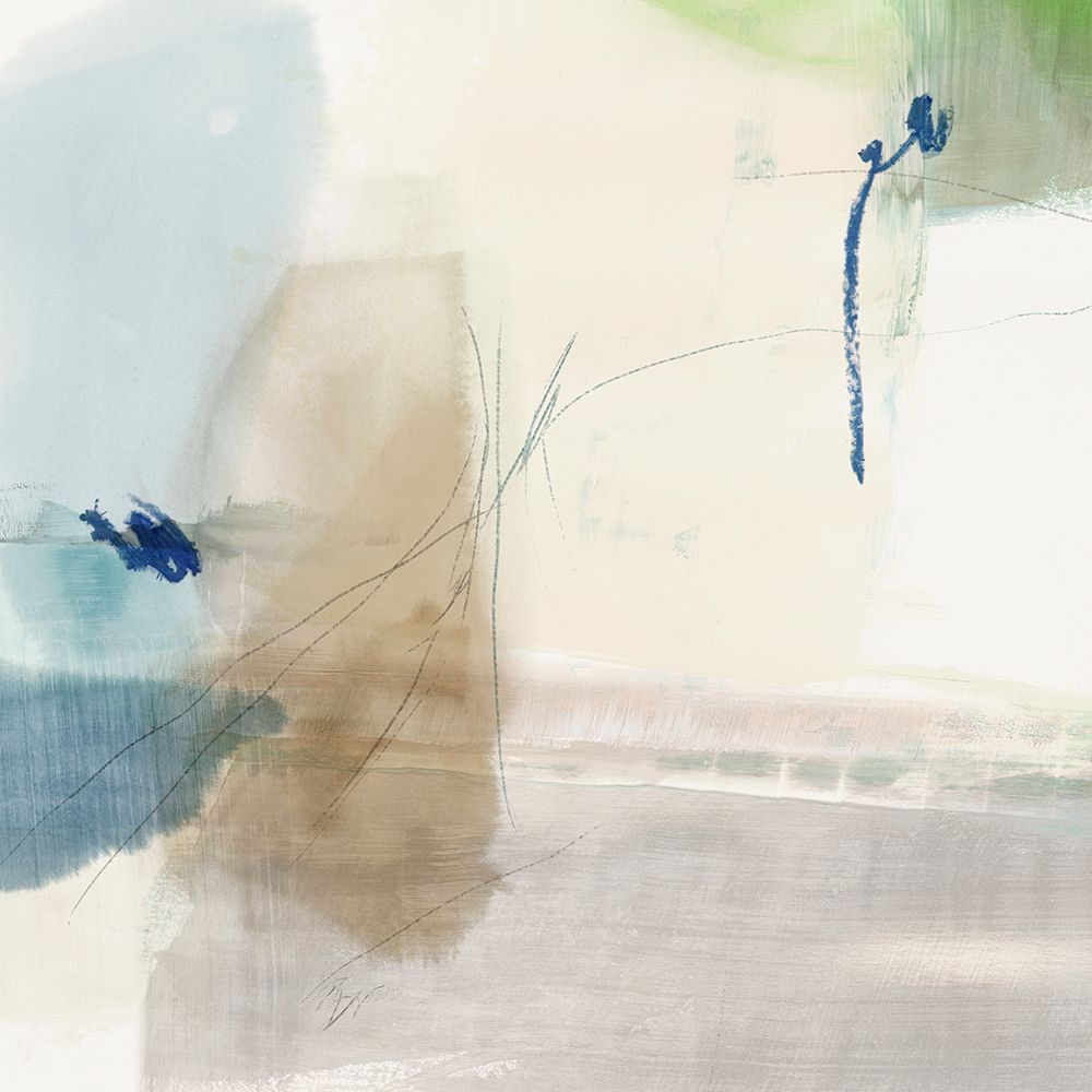 Aquamarine Whispers II art print by PI Studio for $57.95 CAD