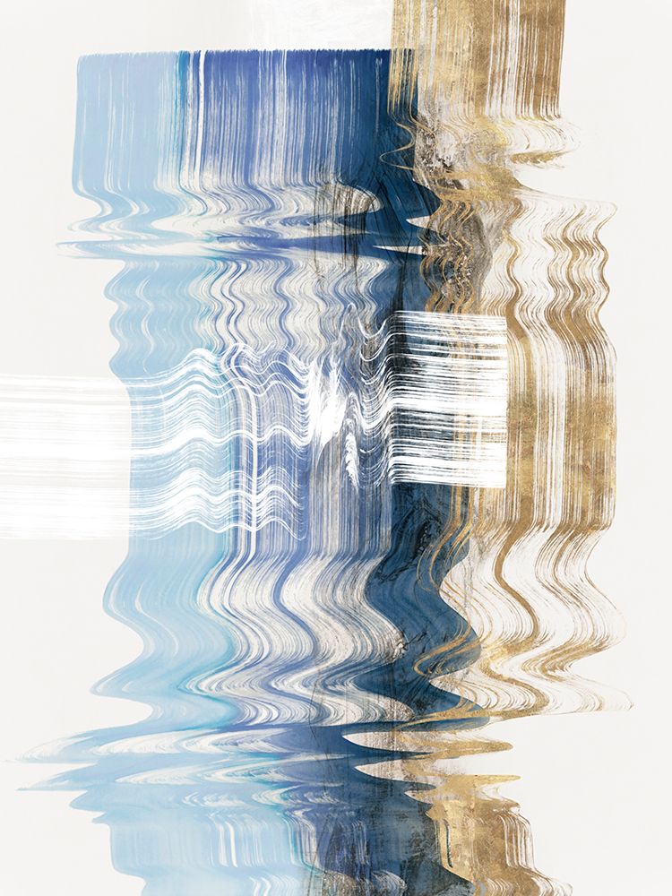 Deconstructed Cobalt I art print by PI Studio for $57.95 CAD