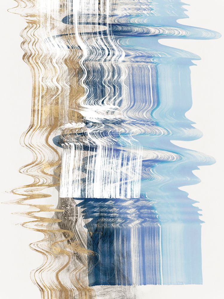 Deconstructed Cobalt II art print by PI Studio for $57.95 CAD