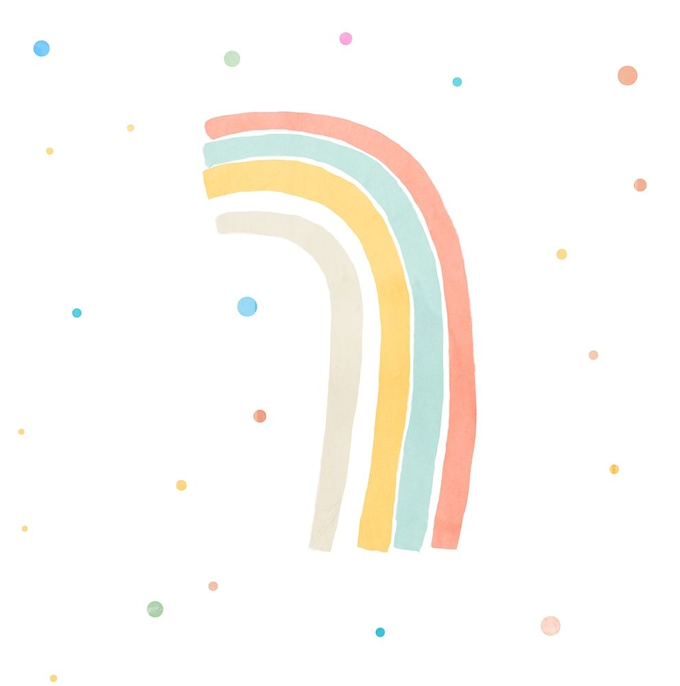 Shining Rainbow art print by PI Juvenile for $57.95 CAD