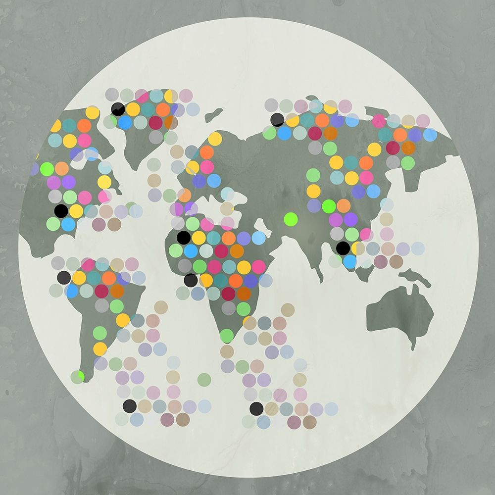 Globe II art print by PI Juvenile for $57.95 CAD