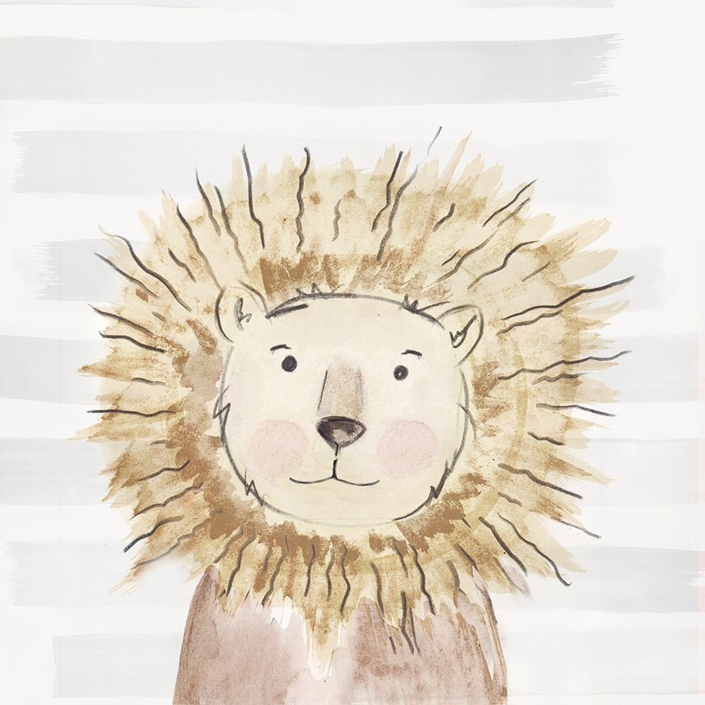Little Lion I art print by PI Juvenile for $57.95 CAD