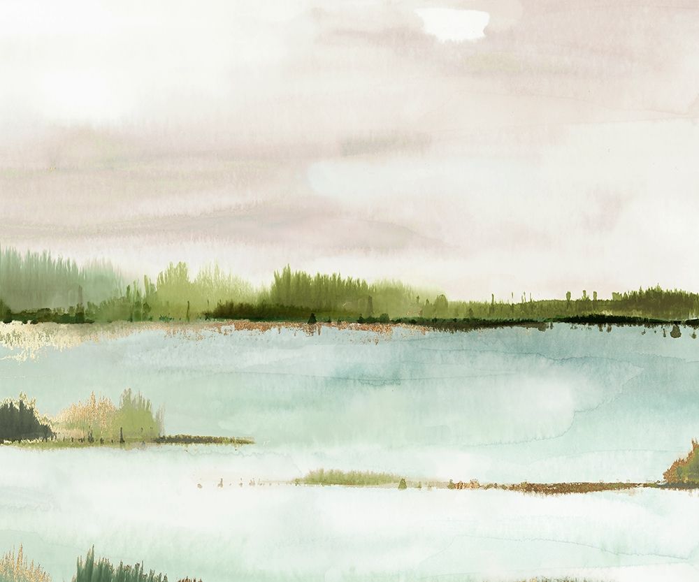 Silent Lake I art print by PI Studio for $57.95 CAD