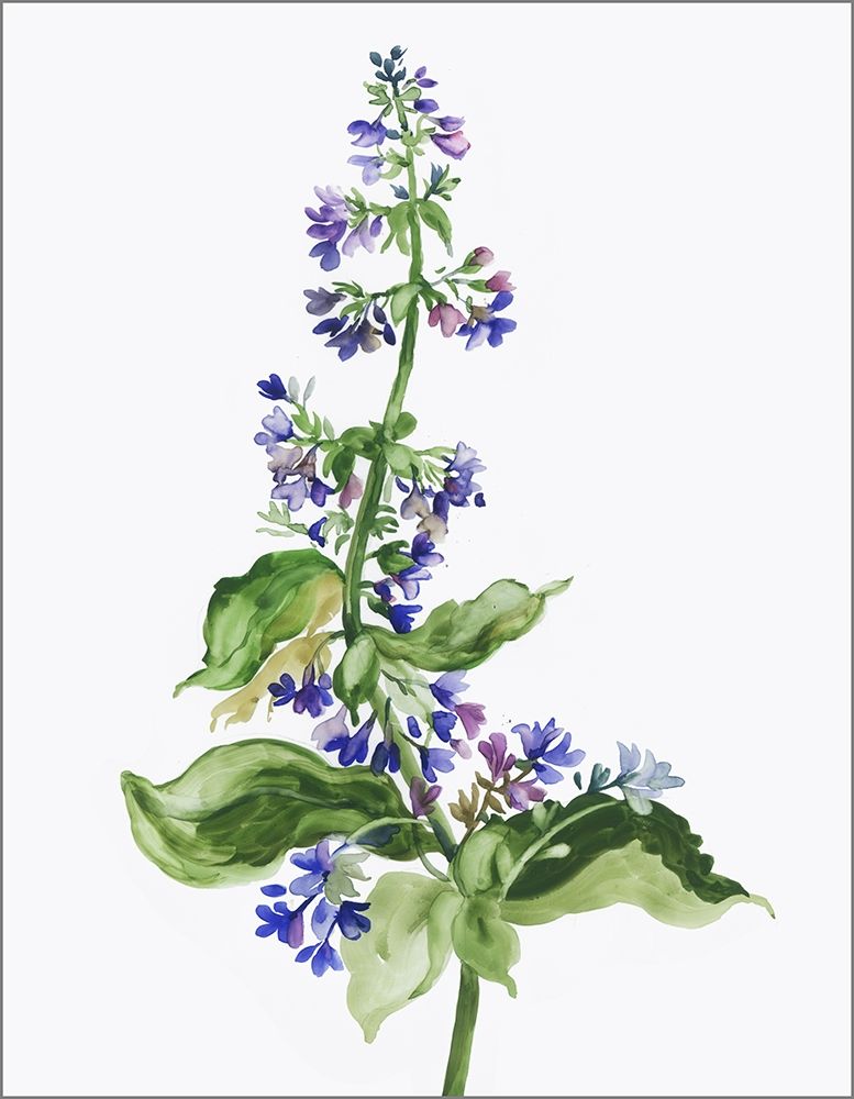 Purple Bloom art print by Pi Studio for $57.95 CAD