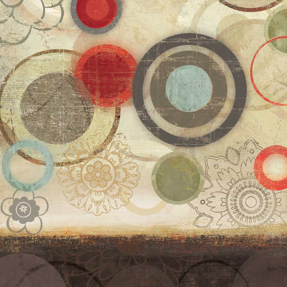 Colourful Elements I art print by Allison Pearce for $57.95 CAD