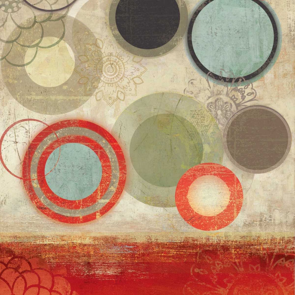 Colourful Elements II art print by Allison Pearce for $57.95 CAD