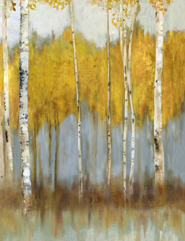 Golden Grove I art print by Allison Pearce for $57.95 CAD