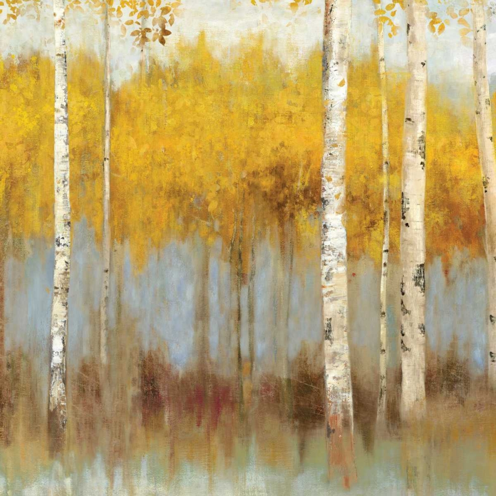 Golden Grove I art print by Allison Pearce for $57.95 CAD