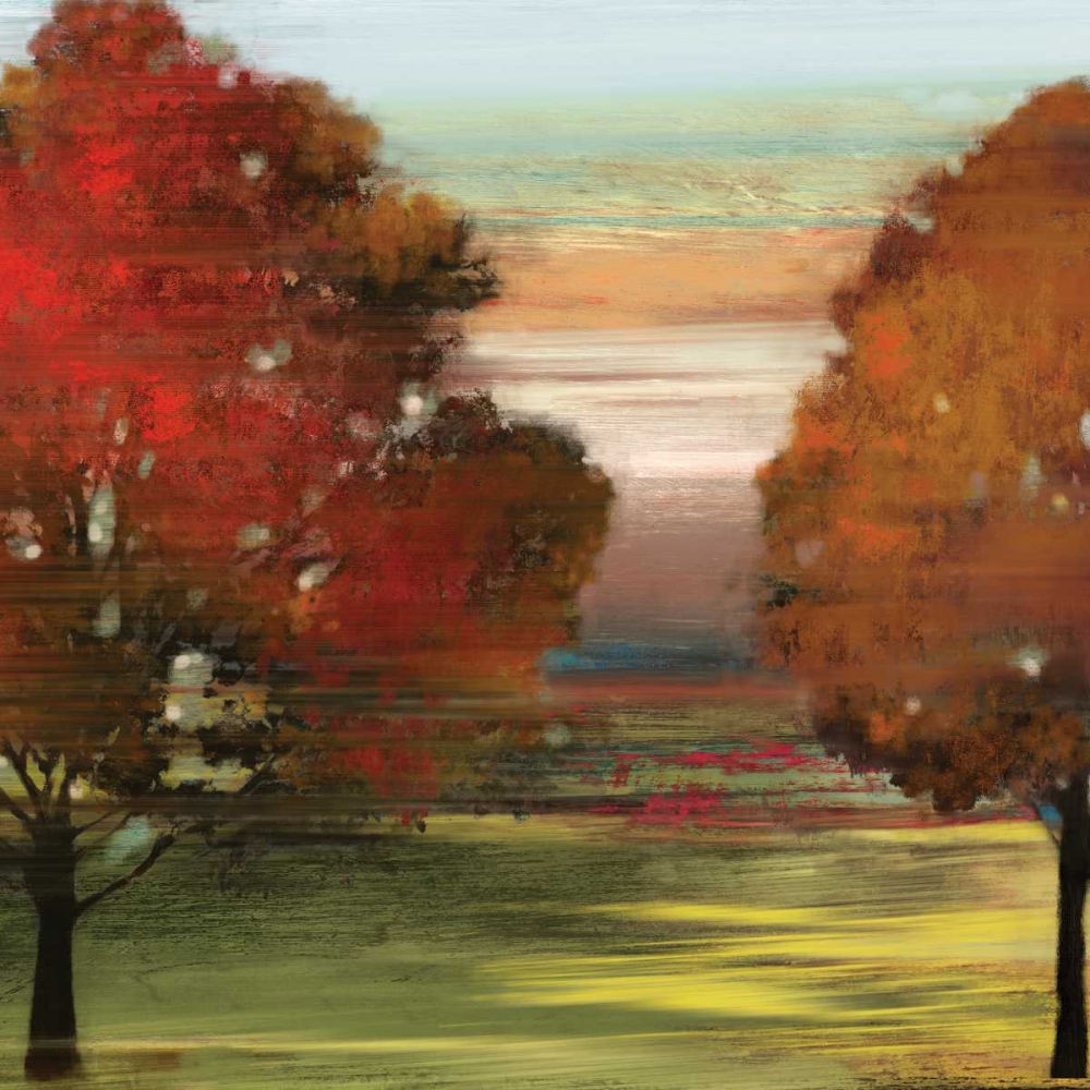 Flow Trees II - Mini art print by Allison Pearce for $57.95 CAD