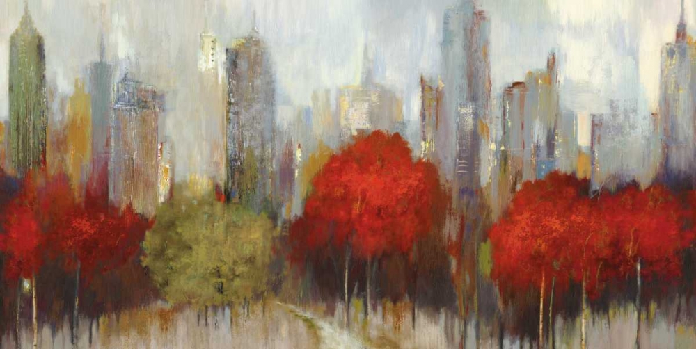 Downtown - Oversize art print by Allison Pearce for $57.95 CAD