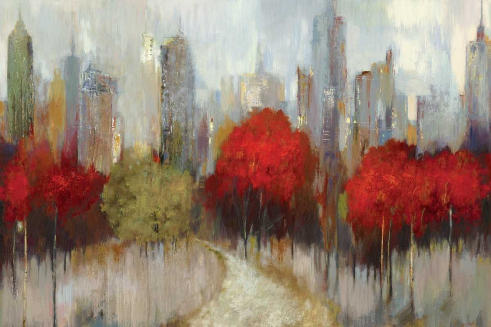 Downtown art print by Allison Pearce for $57.95 CAD