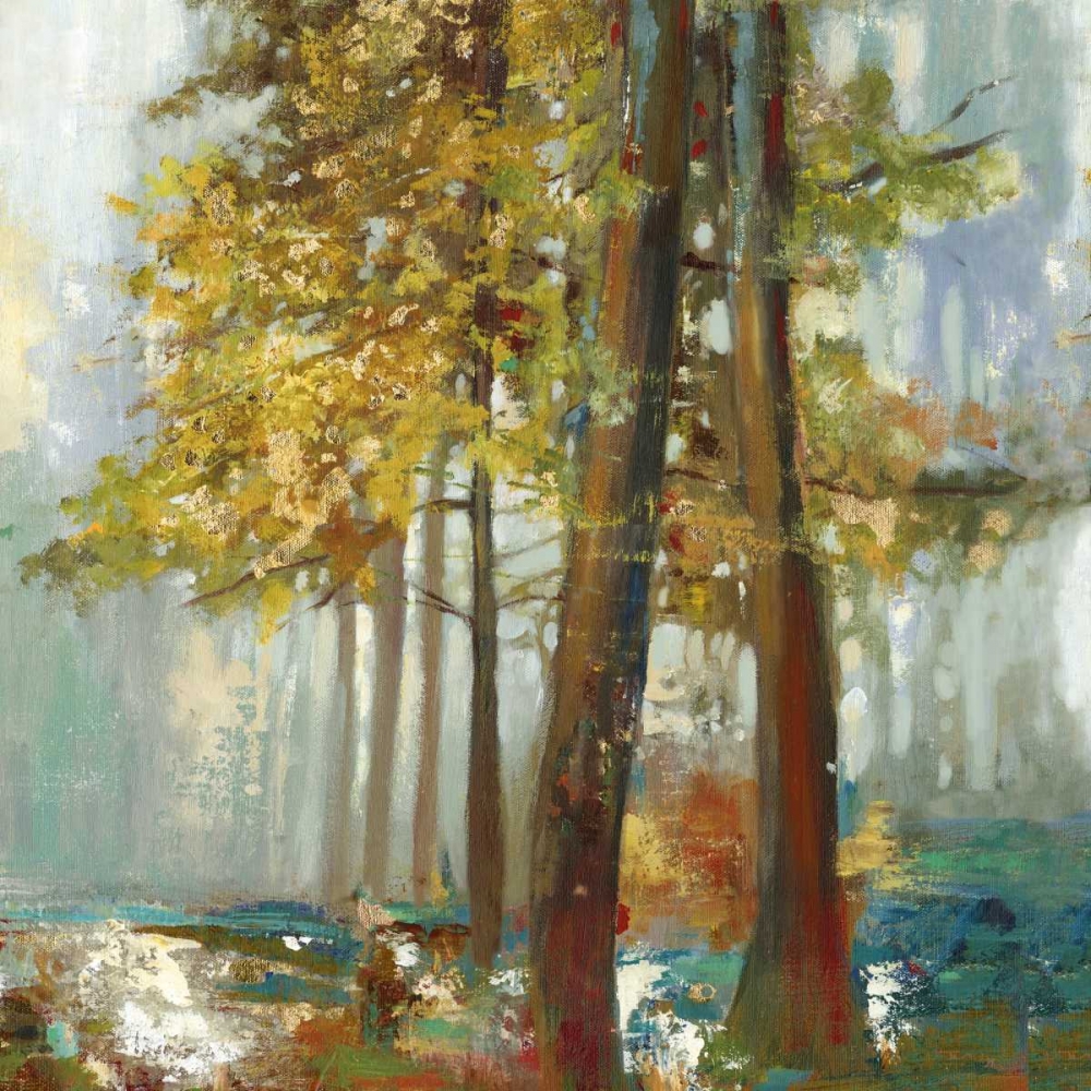 Upon the Leaves I - Mini art print by Allison Pearce for $57.95 CAD
