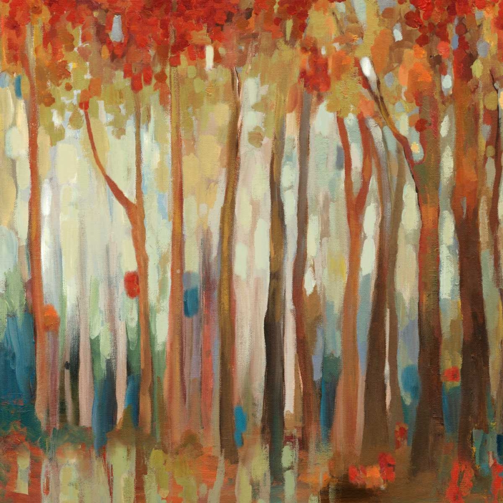 Teal Birch art print by Allison Pearce for $57.95 CAD