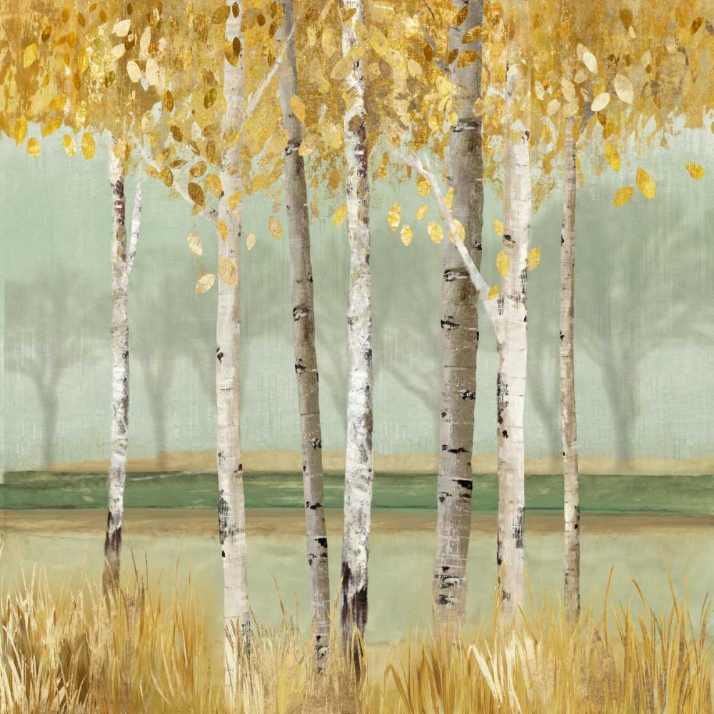 Golden Birch art print by Allison Pearce for $57.95 CAD