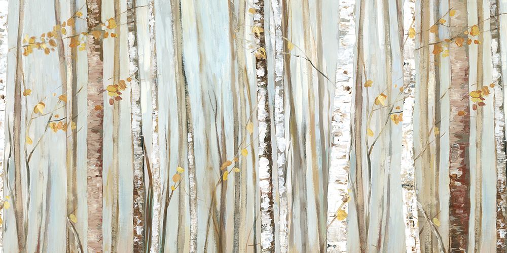 Birchscape I art print by Allison Pearce for $57.95 CAD